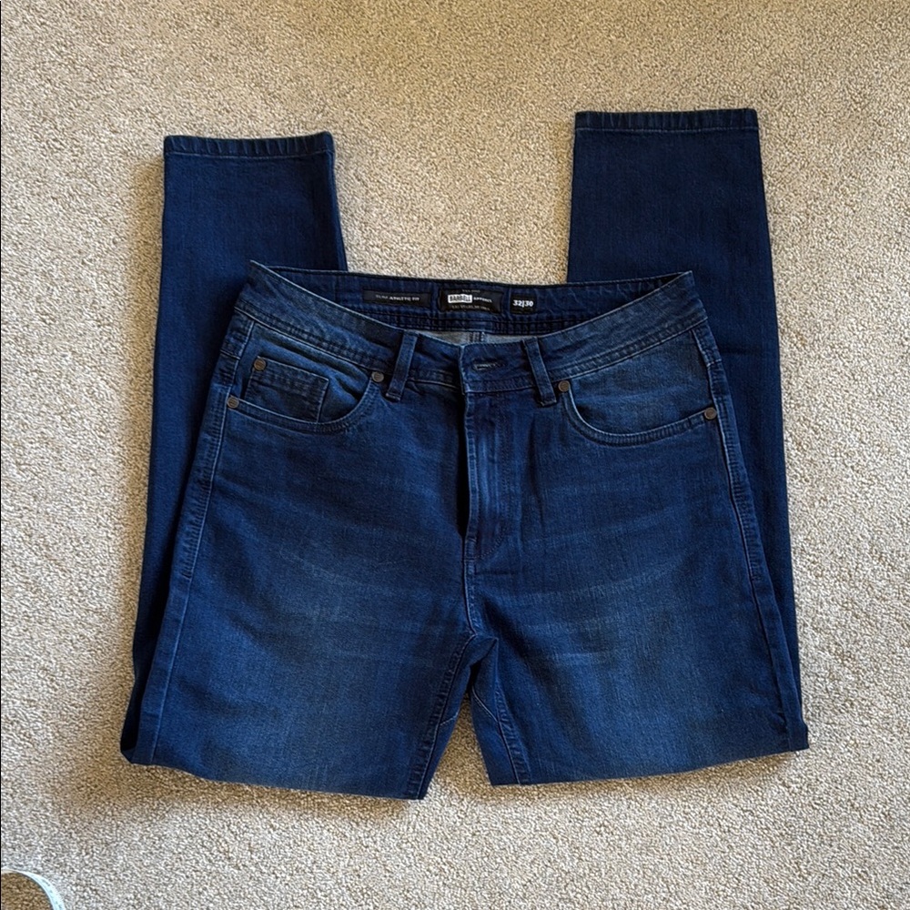 Slim Fit Blue Jeans with Classic Denim Style